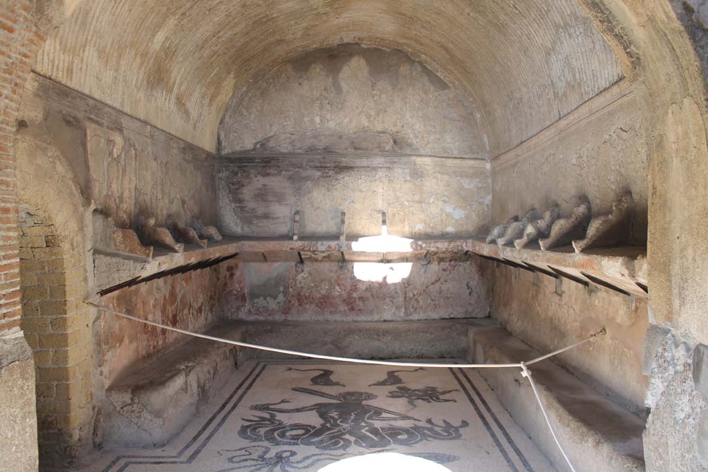 VI.8 Herculaneum. March 2014. Looking north across the changing room or apodyterium of the women’s baths.
Foto Annette Haug, ERC Grant 681269 DÉCOR